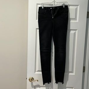 Skinny jeggings black stretch